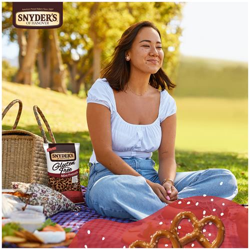 Snyders Of Hanover, Gluten Free Mini Pretzels, 8 Oz Bag