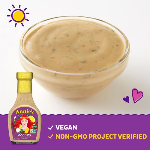 Annies Goddess Salad Dressing, Vegan, Non-Gmo, 8 Fl Oz