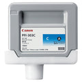 New, Pre-Owned -  PFI-303C Standard-Yield Cyan Ink Cartridge, 2959B001AA