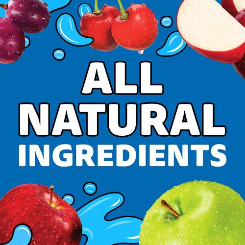 Capri Sun 100% Juice Fruit Punch Flavored All-Natural Juice Blend From Concentrate With Added Ingredients And Other Natural Flavors, 10 Ct Box, 6 Fl Oz Pouches