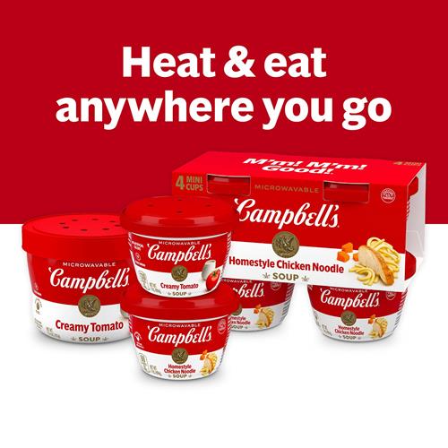 Campbells Chicken Noodle Soup, 15.4 Oz Microwavable Bowl