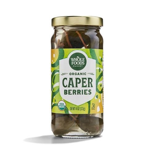 Whole Foods Market, Organic Caper Berries, 4 Oz
