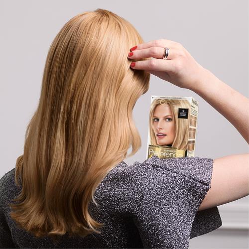 Loreal Paris Superior Preference Fade-Defying + Shine Permanent Hair Color, 9.5Nb Lightest Natural Blonde, Pack Of 1, Hair Dye