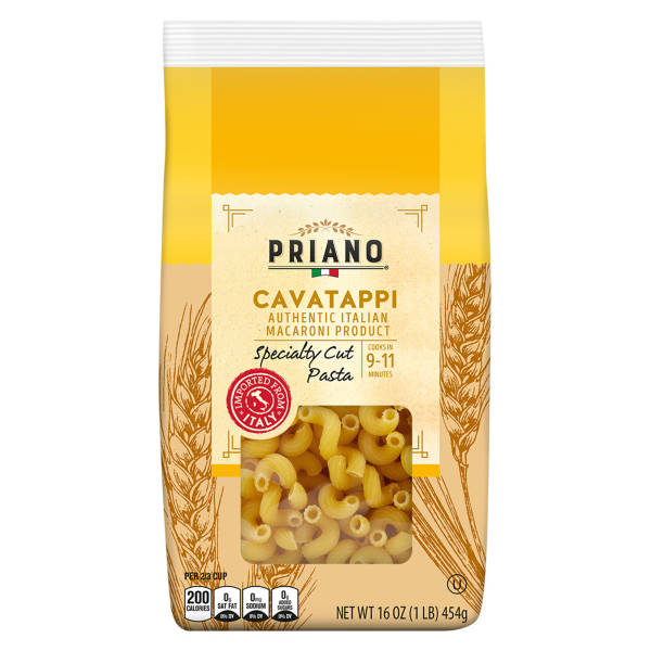 Priano Specialty Cut Cavatappi Pasta, 16 oz