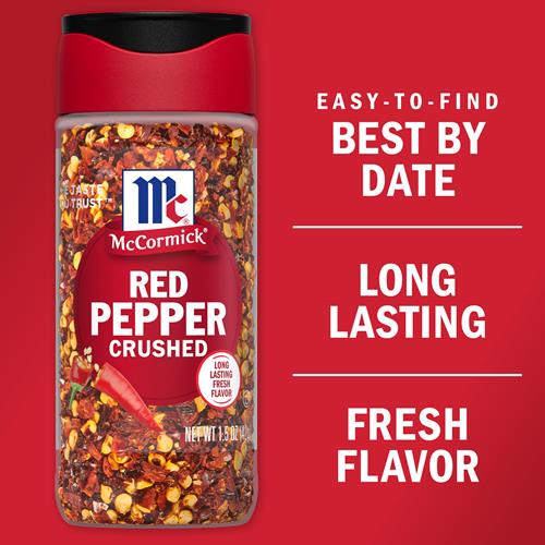 Mccormick Crushed Red Pepper, 1.5 Oz