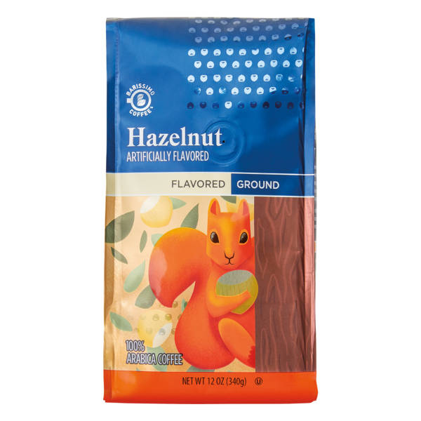 Barissimo Hazelnut  Flavored Ground Coffee, 12 oz