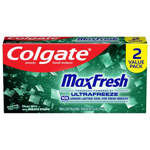 Colgate Maxfresh Clean Mint Toothpaste, 6.3 Oz
