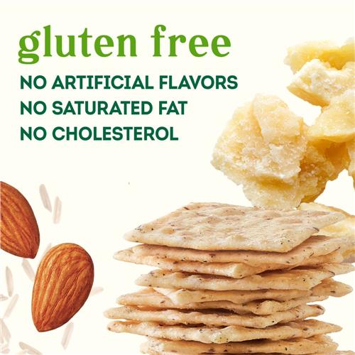 Simple Truth Vegan Parmesan Rice & Almond Crisps Crackers 3.5 oz