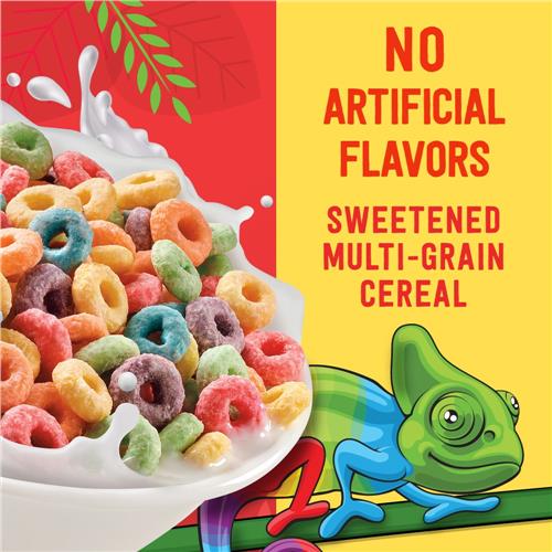 Kroger Multi-Grain Fruit Rings Cereal Family Size 21.7 oz