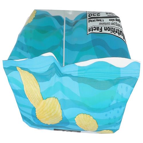 Rippled Sea Salt Potato Chips, 1.5 Ounce