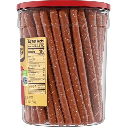 Snyders Of Hanover, Old Fashioned Pretzel Rods, 27 Oz Canister