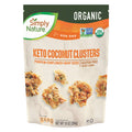 Simply Nature Organic  Keto Super Seed Coconut Clusters, 10 oz