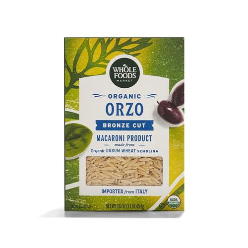 Whole Foods Market, Organic Orzo, 16 Oz