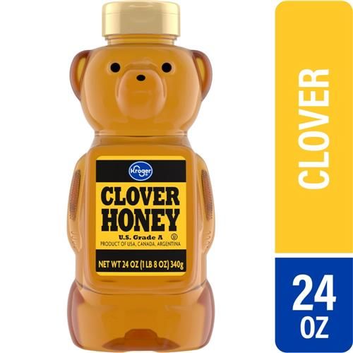 Kroger Clover Honey Bear 24 oz