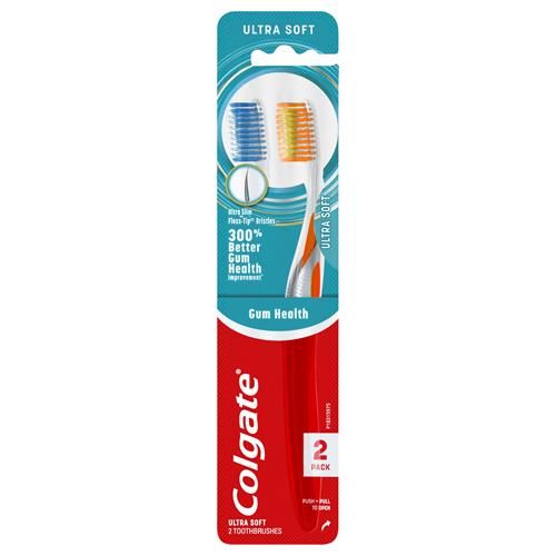Colgate Total Clean In Between Manual Toothbrush Fhs - 2Ct