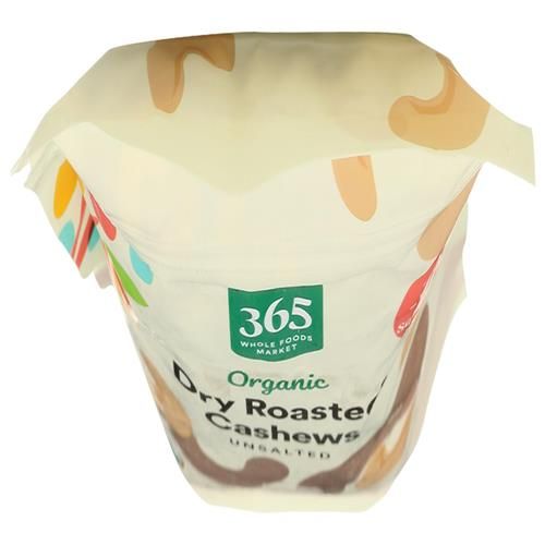 Whole Foods Market Organic Dry Roasted & Unsalted Cashews, 10 Oz