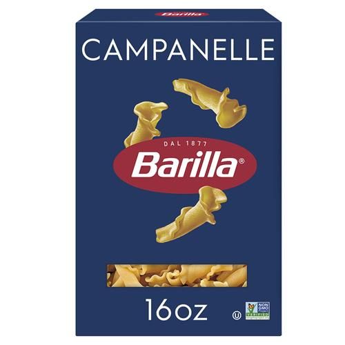 Barilla Campanelle Pasta, 16 Oz. Box - Non-Gmo Pasta Made With Durum Wheat Semolina - Kosher Certified Pasta