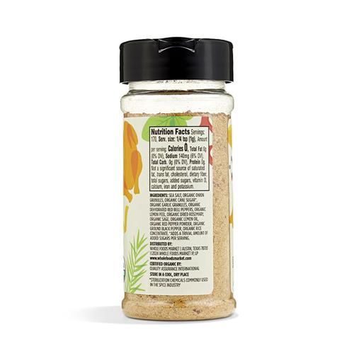 Whole Foods Market, Organic Chicken Spice Rub, 6 Ounce