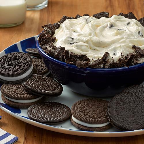Oreo Mega Stuf Chocolate Sandwich Cookies, Family Size, 17.6 Oz