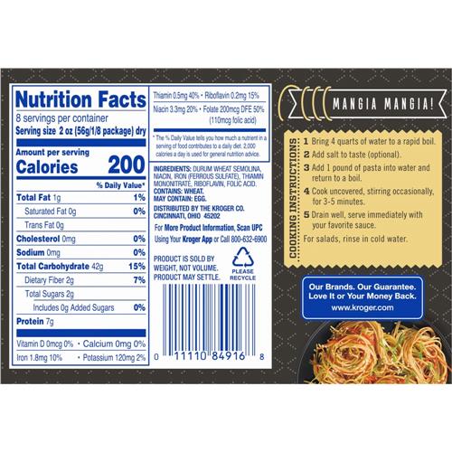 Kroger­ Pot Ready Angel Hair Pasta 16 oz