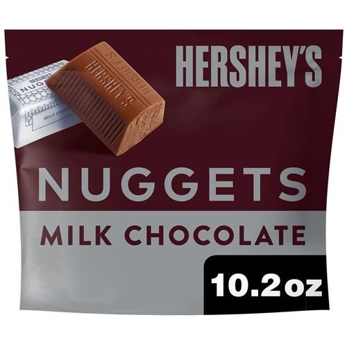 Hersheys Nuggets Milk Chocolate Candy Share Pack, 10.2 Oz