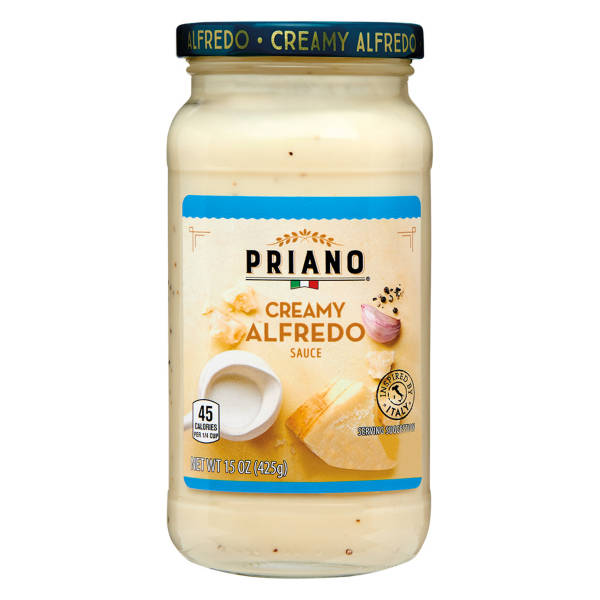 Priano Creamy Alfredo  Sauce, 15 oz