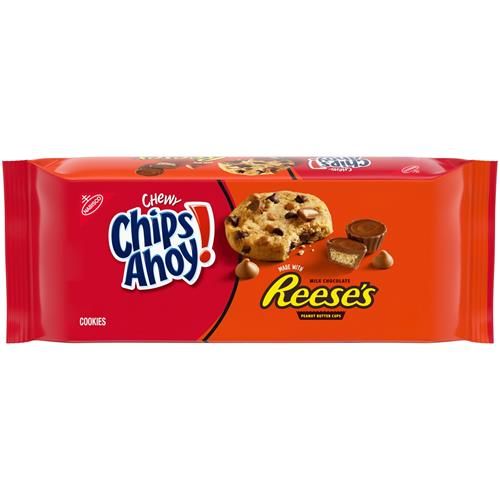 Chips Ahoy! Chewy Chocolate Chip Cookies With Reeses Peanut Butter Cups, 9.5 Oz
