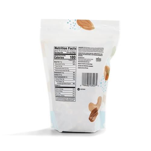 Whole Foods Market Roasted Salted Deluxe Mixed Nuts, 16 Oz