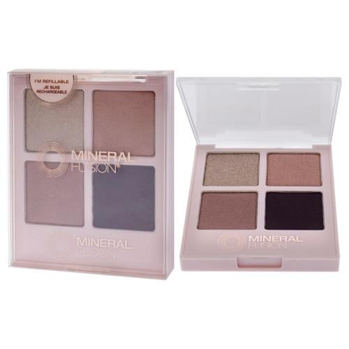 Mineral Fusion Eye Shadow Palette - Girls Night Out For Women - 0.25 Oz Eye Shadow (Refillable)