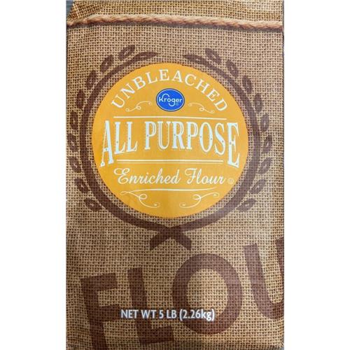 Kroger Unbleached All Purpose Enriched Flour 5 lb