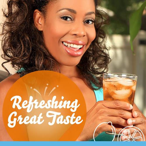 Crystal Light Sweet Tea Naturally Flavored Powdered Drink Mix, 6 Ct Pitcher Packets