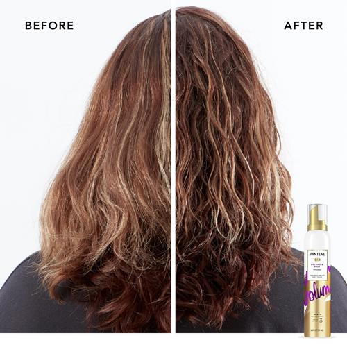 Pantene Pro-V Volume Body Boosting Mousse To Boost Fine, Flat Hair For Maximum Fullness, 6.6 Oz