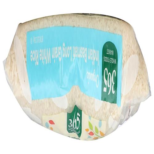 Whole Foods Market, Organic White Basmati Rice, 5 Pound, 80 Ounce