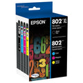 New, Pre-Owned - Epson T802XL/802 Multi-Color (4-Pack) Ink Cartridge