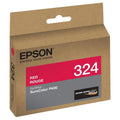 New, Pre-Owned - Epson 324 Standard-Yield Red UltraChrome HG2 Ink Cartridge, T324720