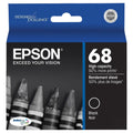 New, Pre-Owned - Epson 68 Black Ink Cartridge