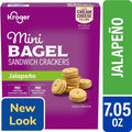 Kroger Jalapeno Mini Bagel Sandwich Crackers 7.05 oz