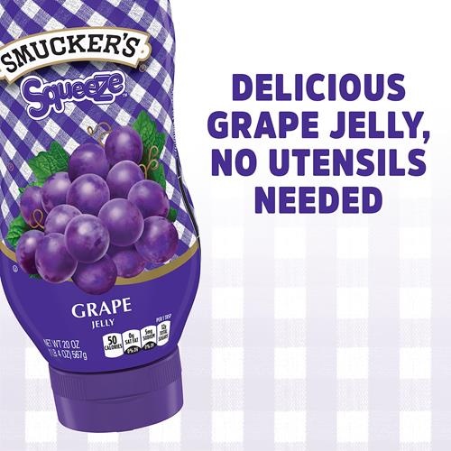 Smuckers Grape Squeezable Fruit Spread, 20 Ounces (Pack Of 1)