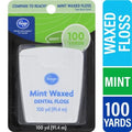 Kroger Waxed Dental Floss Mint 100 yd