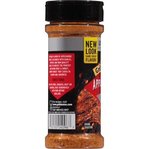 Mccormick Grill Mates Applewood Rub, 6 Oz