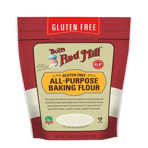 Bobs Red Mill Gluten Free All Purpose Baking Flour, 22Oz (Pack Of 1) - Vegan, Kosher