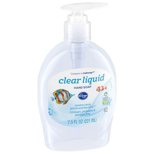 Kroger Clear Liquid Hand Soap 7.5 fl oz