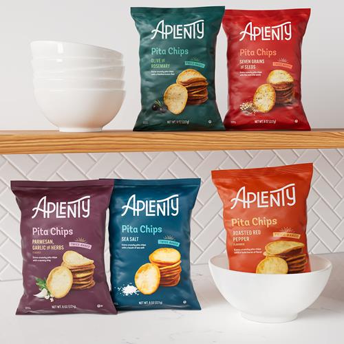 Aplenty Seven Grains And Seeds Pita Chips, 8 Oz