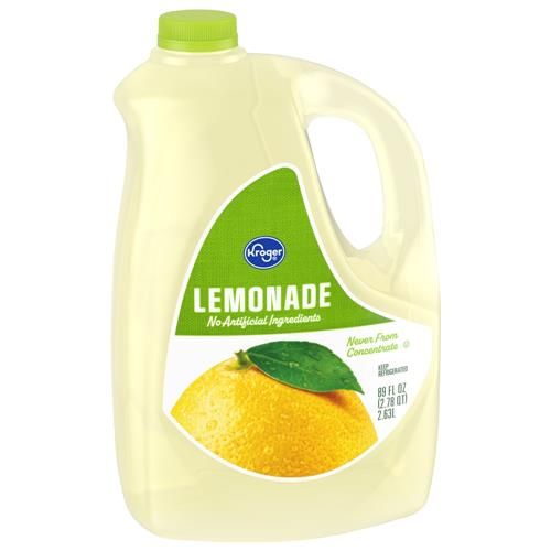 Kroger Not From Concentrate Lemonade 89 fl oz