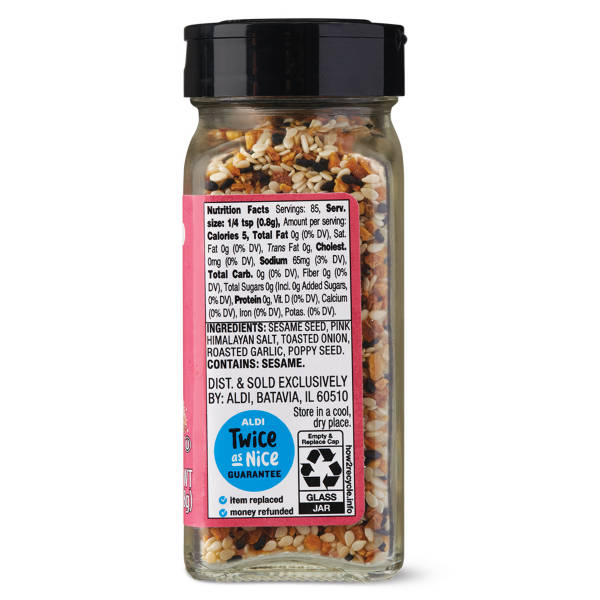 Stonemill Pink Salt Bagel Seasoning, 2.4 oz