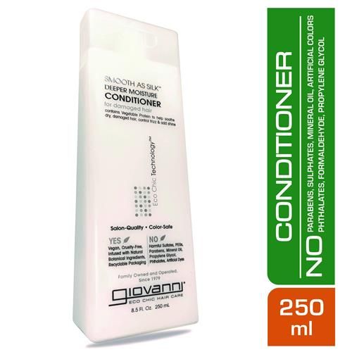 Giovanni Smooth As Silk Conditioner, 8.5 Fz