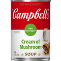 Campbells Condensed 98% Fat Free Cream Of Mushroom Soup, 10.5 Oz Can
