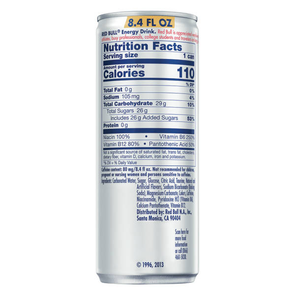 Red Bull Energy Drink, 8.4 fl oz