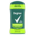 Degree Men Original Protection Antiperspirant Deodorant Extreme Blast Twin Pack 48-Hour Sweat And Odor Protection Antiperspirant For Men 2.7 Oz