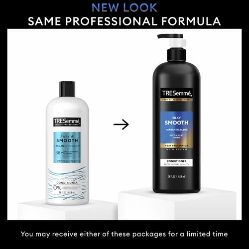 Tresemmé Silky & Smooth Anti-Frizz Conditioner For Frizzy Hair Formulated With Pro Style Technology 28 Fl Oz